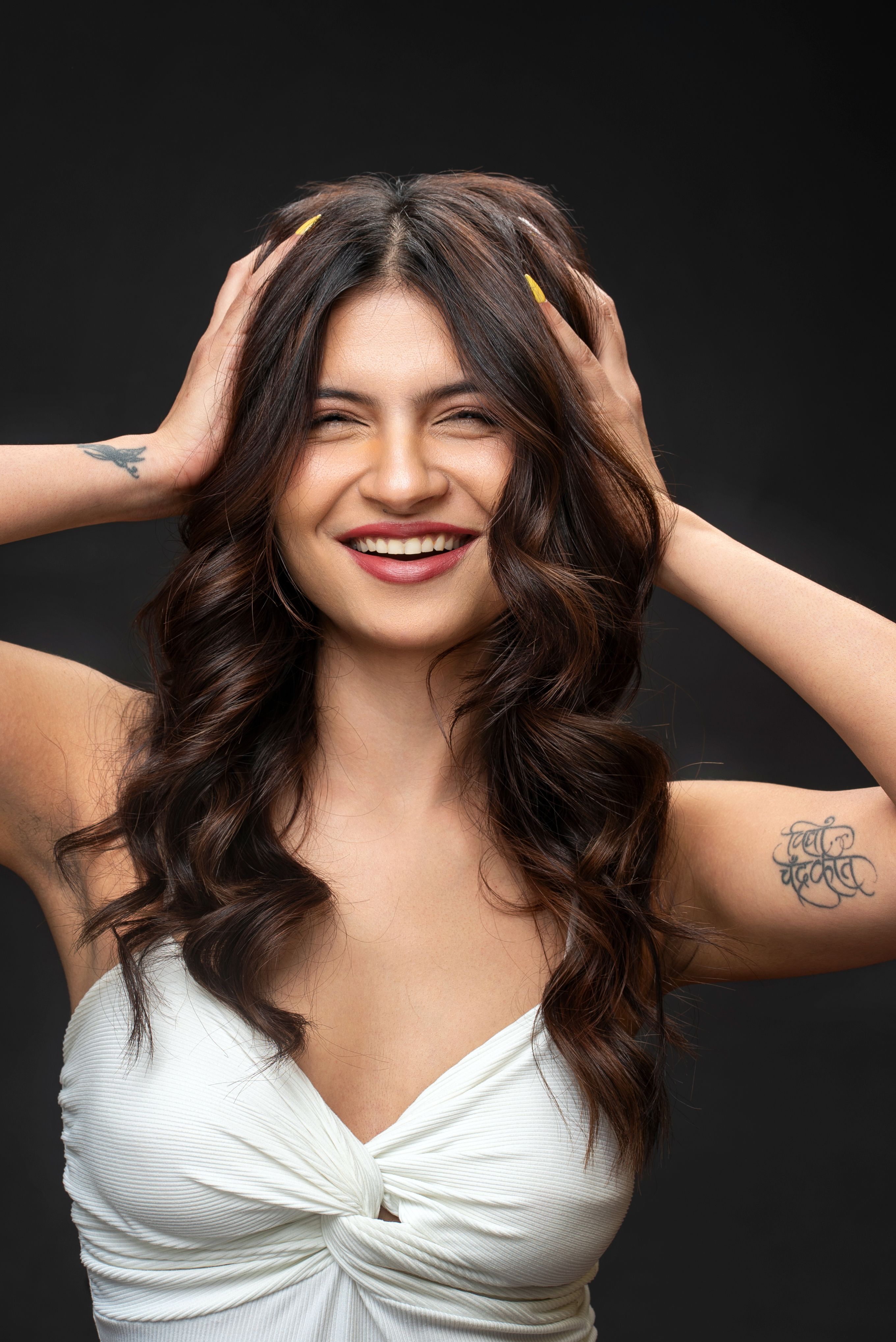 Pastel Pink Highlights